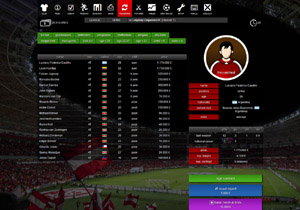 single player football manager pixelart