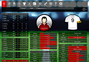 soccer national team manager game