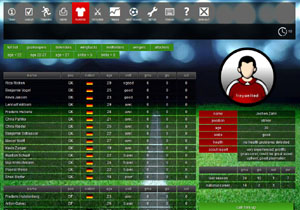 soccer national team manager game