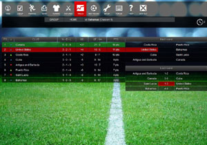 soccer national team manager game