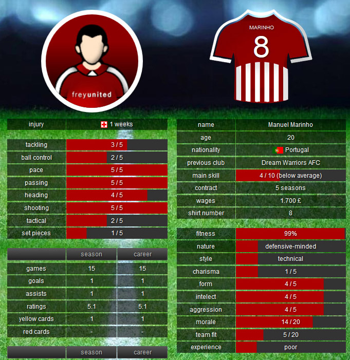 SMFC casual football manager