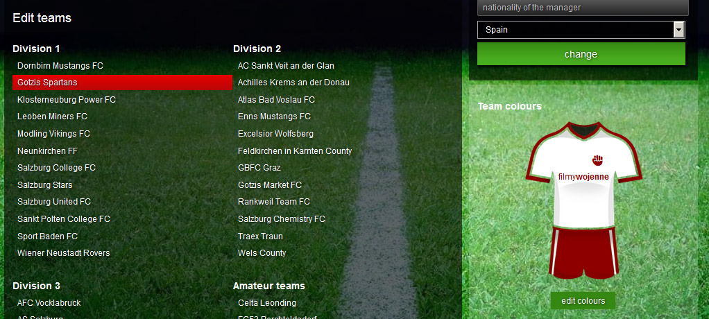 SMFC online football manager