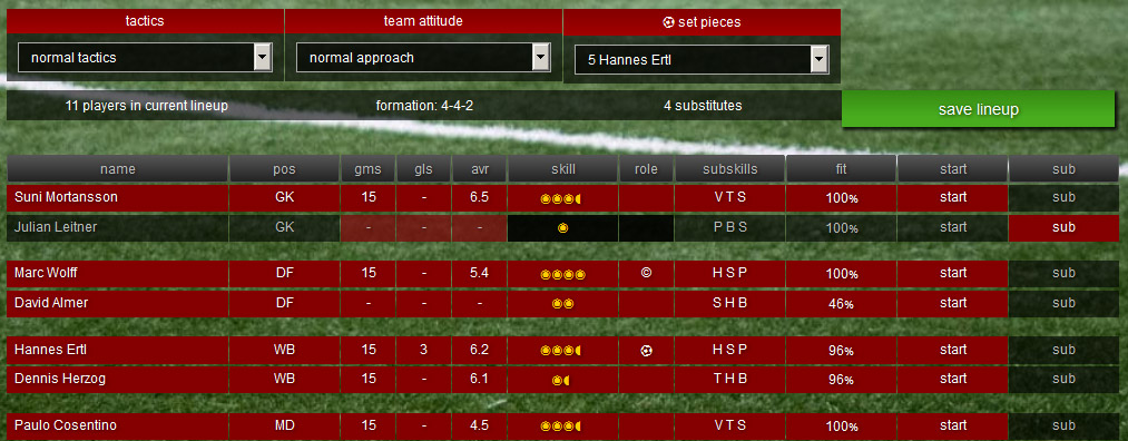 SMFC online soccer manager